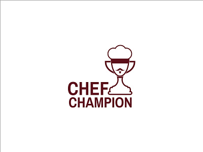 Chef Champion branding champion championship cup chef food logo