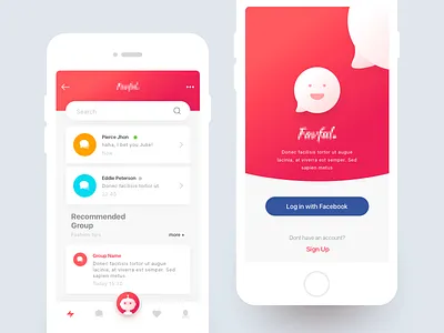 Chat 2.woh 2d abstract ai android app bot chat chatbot conversationalui fashion ios pattern