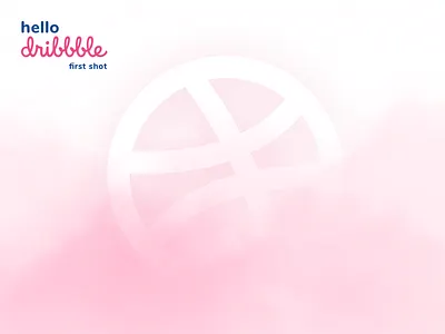 Hello Dribbble! art creative design dribbble first follow hello invitation invite shot thanks