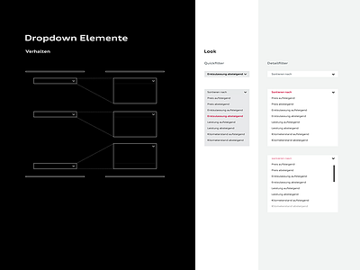 AudiCity dropdown functionality audicity dropdown form ui ux