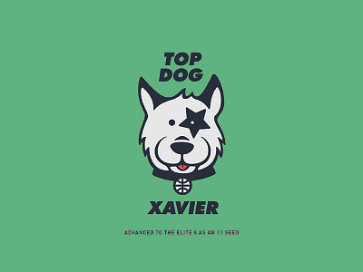 Underdog Award basketball dog illustration ncaa underdog xavier