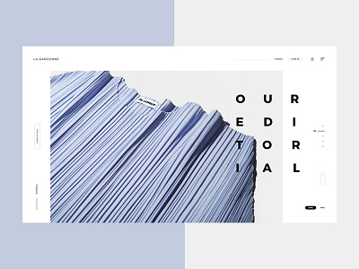 La garconne website redesign case study exploration graphic design minimal minimalism minimalistic product page redesign uiux user experience user interface web design white