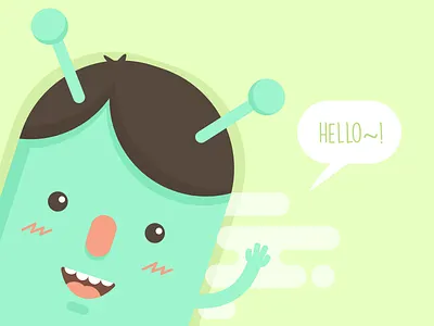 Benspire Creative's Mascot (I think) :D cartoon character illustration illustrator mascot monster sketch app