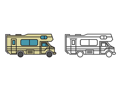 Camper camper camping outdoors rv