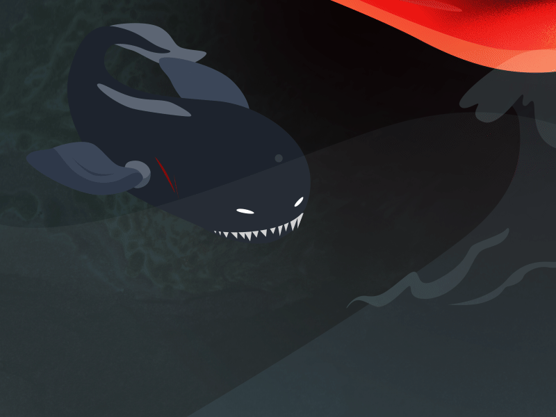 Man in the boat animation cel animation character design fish manintheboat motion untime untimestudio