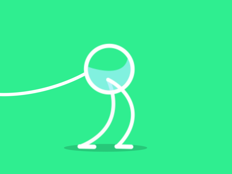 006 - Oooh Whata !!! 2d after effects animation daily debut design gif motion graphics simple