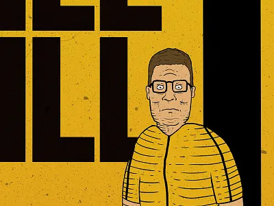 Kill Hill. cartoon cartoon parody kill bill king of the hill movie movie parody