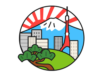 Tokyo doodle japan tokyo