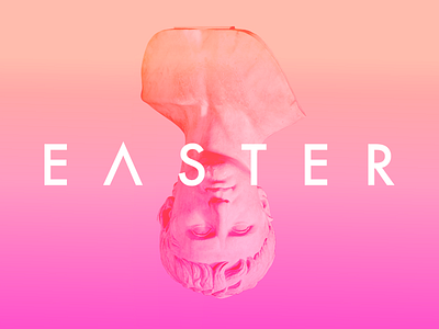 Happy Easter easter gradient jesus knoxville rome statue