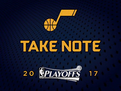 Jazz Scores: 2017 Playoffs data design illustration jazz nba playoffs basketball sports stats utah visualization