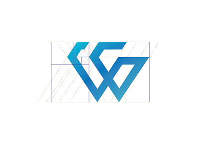 G + Diamond art brand design golden graphic icon illustration line logo symbol
