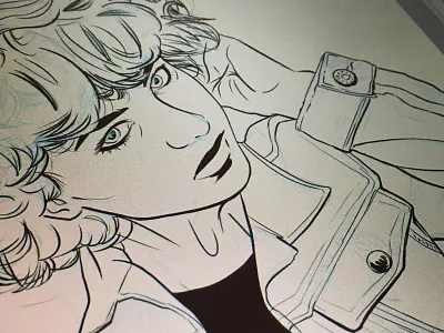 Alia Shawkat clipstudio illustration portrait shawkat