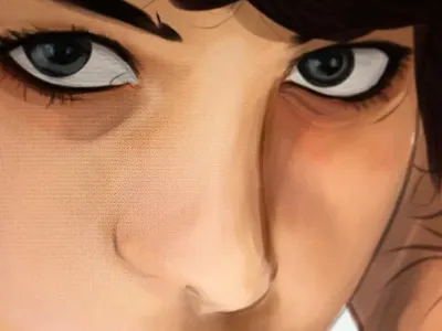 Alia Shawkat art digital digitalpainting illustration painting