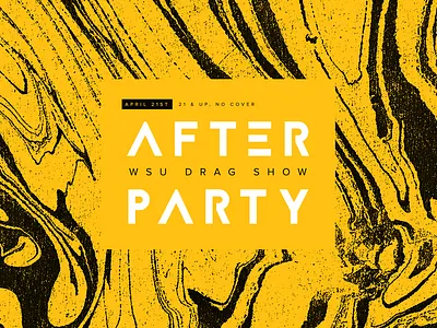 WSU After Party grain kansas marble party shockers texture wichita wsu