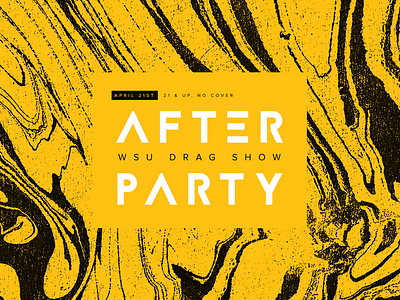 WSU After Party grain kansas marble party shockers texture wichita wsu