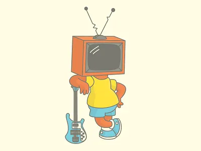 Totally Generic Robot Not Based On Any Preexisting Properties bart bass canti flcl simpson the simpsons