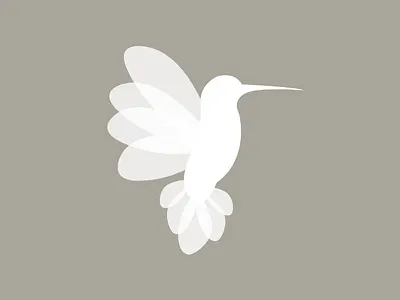 Hummingbird Logo bird design hummingbird logo