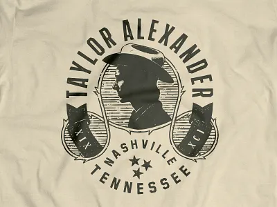 Taylor Alexander apparel country music graphic design merch music nashville