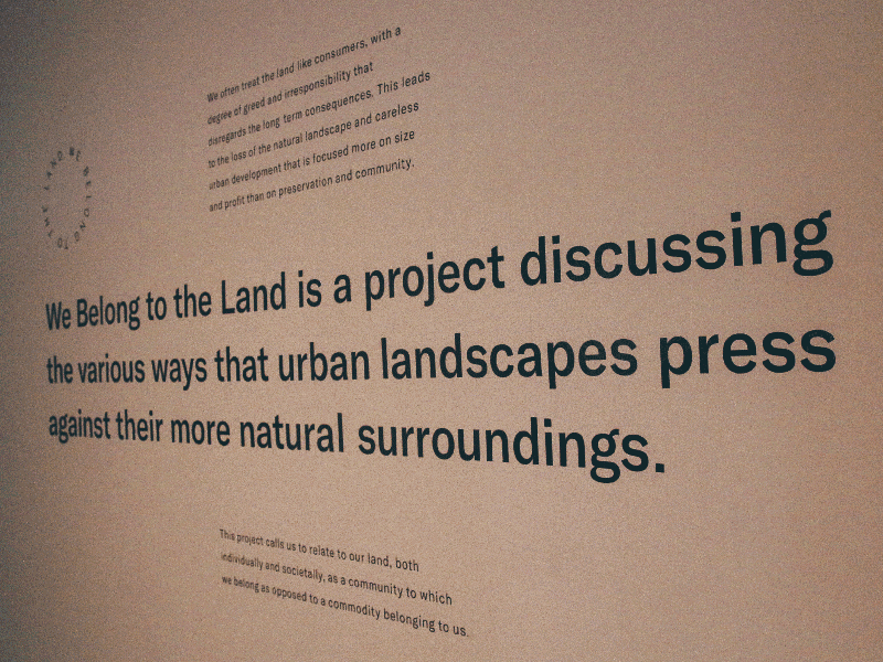 MFA Thesis Show exhibition mfa thesis typography