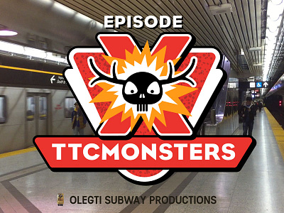 TTCmonsters / logo for episode X character logo vector video