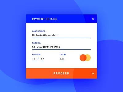 #002.Credit Card Checkout card challenge credit daily pay ui