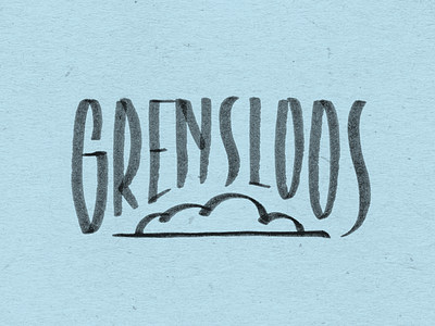 Grensloos custom dekleinering dkr handlettering type typography