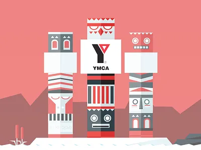 Paddl x YMCA Victoria explore island paddl partner totem ymca