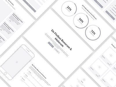 Web Wireframe Kit components desktop illustrator mockup modules prototype sketch style guide ui kit ux kit web wireframe