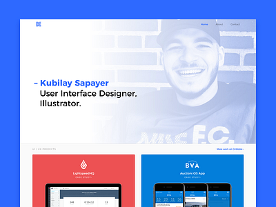 Kubilay Sapayer 2017 Portfolio 2017 icon illustrator new portfolio ui ux