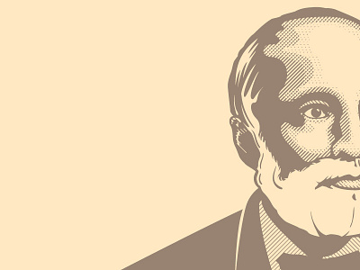 Illustration 1 cross hatching faces illustration people vector