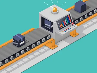 Conveyor box conveyor belt machine package