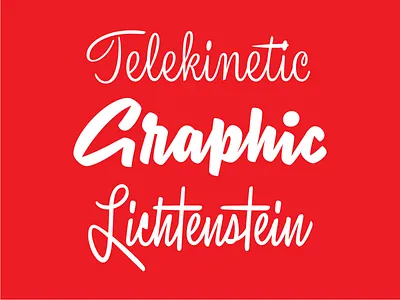 Script Exercises brush digitized lettering script vectorized