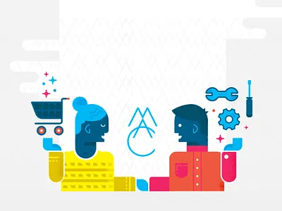 Tools & Products icons illustration people products technology tools