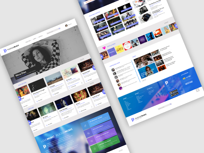 Pledge Music Homepage homepage music web