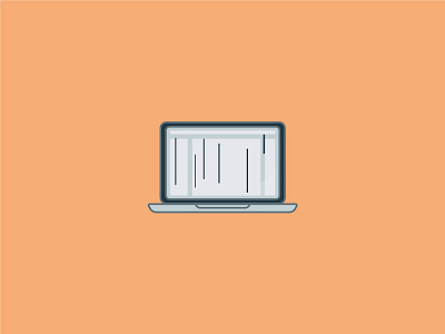 108 // 365 apple daily illustration illustration challenge laptop