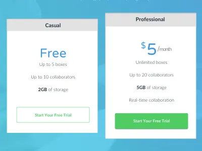 Pricing UI design interface pricing ui ux web