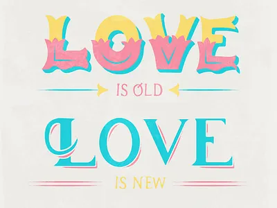 Because lettering typography