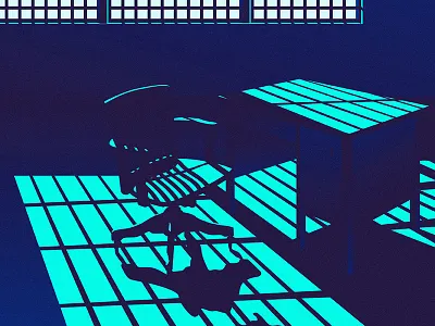 Empty background beautiful behance chair dribbble gloom graphic illustrator office photoshop shadow table