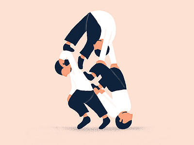 Morning mood dudes guys illustration lazy mood morning