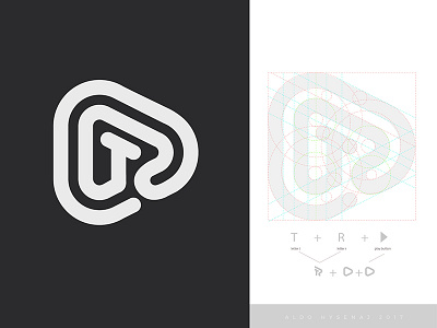 The Tiu Review V2 monogram concept channel child children family letter mark monogram movies play play logo video
