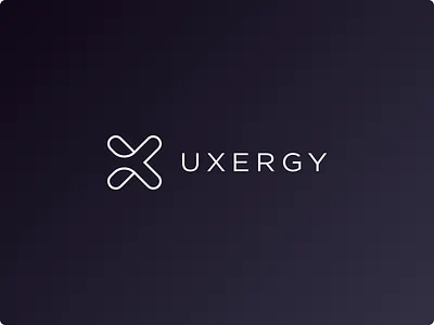 New UXERGY logo clean logo minimal ux uxergy x
