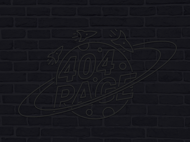 4o4 Page Separate 008 404page daily animated lights neon ui
