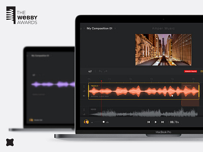 Amper Music nominated for Webby! amper artificial composer intelligence music webby