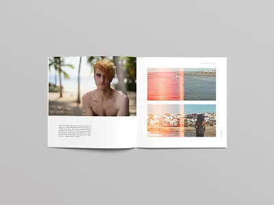 Ubud Brochure clean elegant fashion feminine layout lookbook magazine minimal minimalistic modern portfolio print