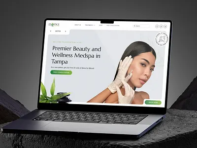 Med Spa Wellness Website branding med spa web design wellness
