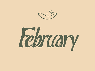 Rebranded February art artist branding design graphic design graphic designer handdrawn illustration logo