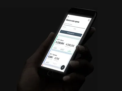 Expense Management System app expense filter list management minimal money search system white