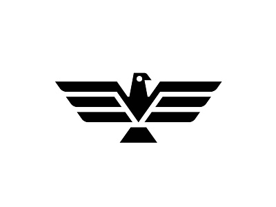 eagle bird black design eagle icon identity illustration logo marks symbol