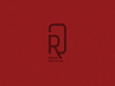 River Ranch BBQ bbq brand logo mark