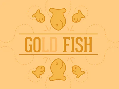 favorite snack- 30 min challenge eat fish gold fish illustration noms snack yum yummy